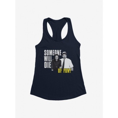 Parks And Recreation Die Of Fun Girls Lightweight Tank