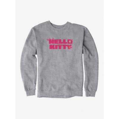 Hello Kitty Stencil Sweater for Men - Cotton Kaiju Design