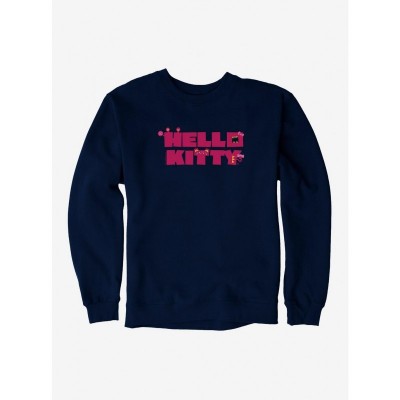 Hello Kitty Stencil Sweater for Men - Cotton Kaiju Design