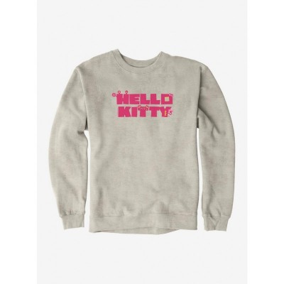 Hello Kitty Stencil Sweater for Men - Cotton Kaiju Design