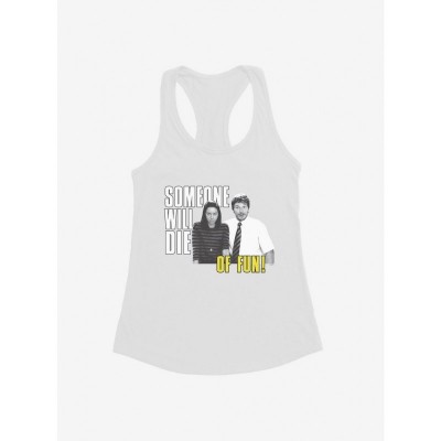 Parks And Recreation Die Of Fun Girls Lightweight Tank