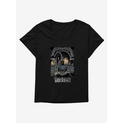 Locke & Key Plus Size Girls T-Shirt - Dodge Crown Design