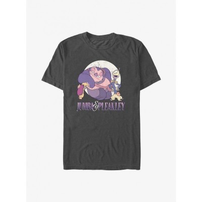 Disney Lilo & Stitch T-Shirt - Jumba & Pleakley Grey Men's Size