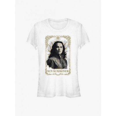 Alina Sun Summoner Graphic Tee for Girls - Shadow and Bone Inspired White