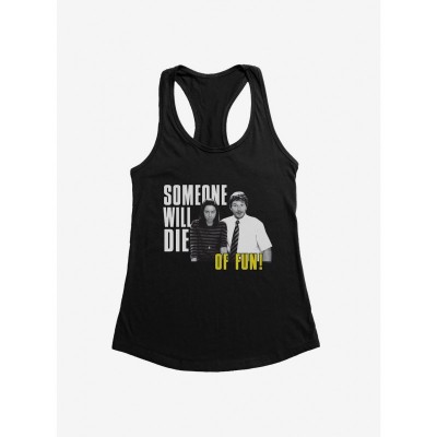 Parks And Recreation Die Of Fun Girls Lightweight Tank