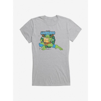 Teenage Mutant Ninja Turtles Leonardo Girls T-Shirt, Lightweight Cotton