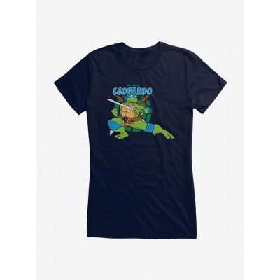 Teenage Mutant Ninja Turtles Leonardo Girls T-Shirt, Lightweight Cotton