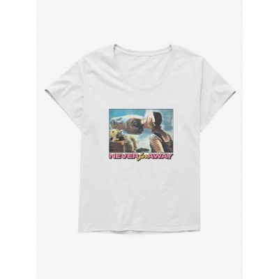 E.T. Close by Girls Plus Size Scoop Neck T-Shirt