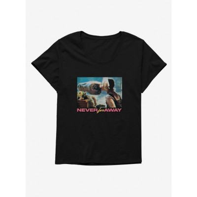 E.T. Close by Girls Plus Size Scoop Neck T-Shirt
