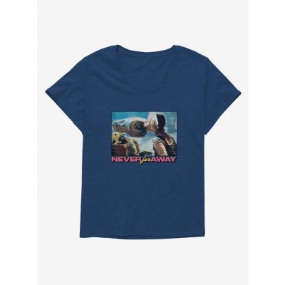 E.T. Close by Girls Plus Size Scoop Neck T-Shirt