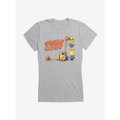 Minions Sharing Caring Girls T-Shirt - Lightweight Cotton Junior Size