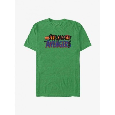 Marvel Strongest Avenger Thor T-Shirt - Men's Green