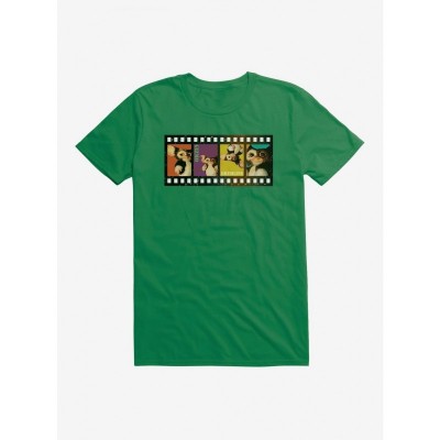 Gremlins Gizmo Film Strip T-Shirt for Men, Lightweight Cotton