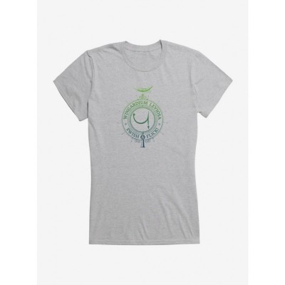 Harry Potter Wingardium Leviosa Logo Junior Girls T-Shirt