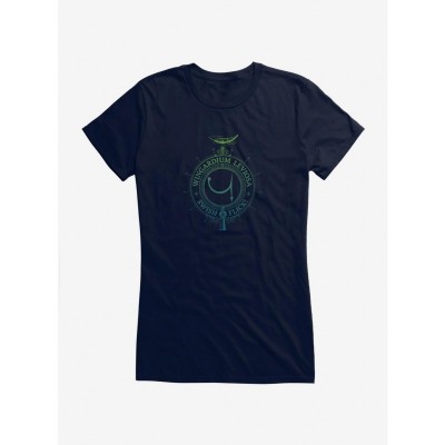 Harry Potter Wingardium Leviosa Logo Junior Girls T-Shirt