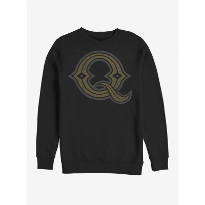 Disney Pixar Onward Barley Crewneck Sweatshirt - Black Men's
