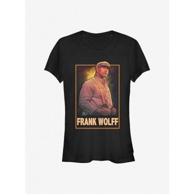 Disney Jungle Cruise Frank Wolff Girls T-Shirt - Lightweight Black