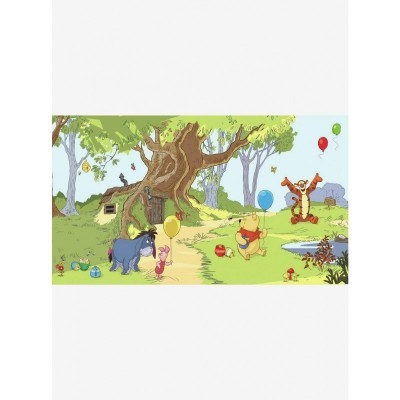 Disney Winnie The Pooh & Friends Comfortable Chair Rail Wall Mural