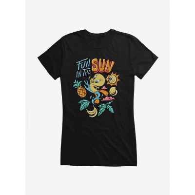 Looney Tunes Tweety Bird Summer Girls Cotton Tee