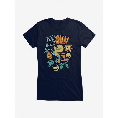 Looney Tunes Tweety Bird Summer Girls Cotton Tee