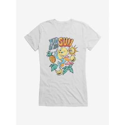 Looney Tunes Tweety Bird Summer Girls Cotton Tee