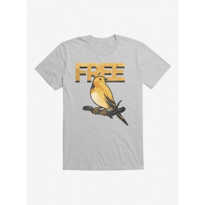 Square Enix Grey Free Bird Men's T-Shirt