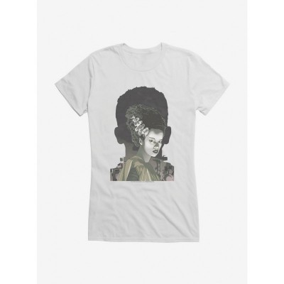 Universal Monsters Bride Of Frankenstein Shadows Tee for Girls