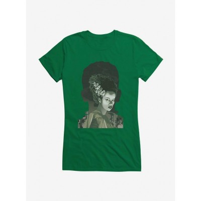 Universal Monsters Bride Of Frankenstein Shadows Tee for Girls
