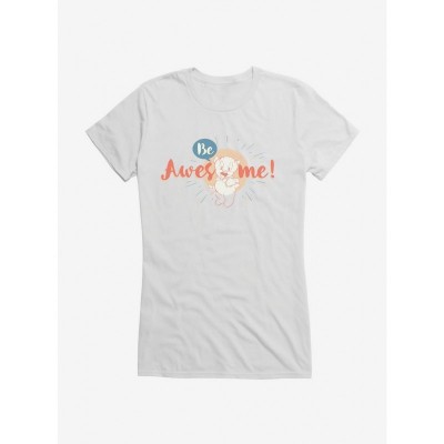 Looney Tunes Porky Pig Girls Lightweight Cotton Tee